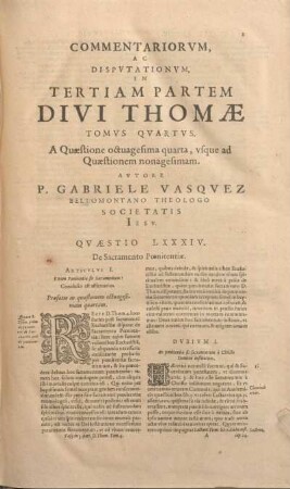 [Hauptteil Qvaestio LXXXIV - Qvaestio XCIV.]