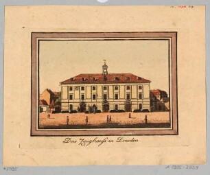 Das Zeughaus (Albertinum) in Dresden-Altstadt
