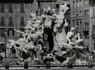 Der Brunnen am Piazza Navona