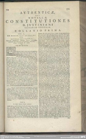 Authenticae, Seu Novellae Constitutiones D. Iustiniani Sacratiss. Principis.