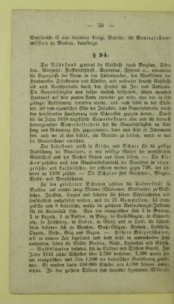 34. [Die persönlichen Stände]