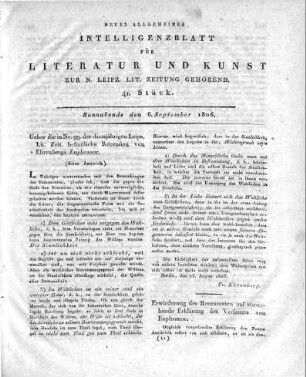 1806-09-06 : 41. Stück