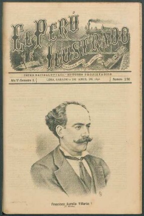 [Retrato de] Francisco Aurelio Villarán : (V. Mérida)
