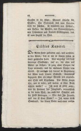 Eilftes Kapitel.