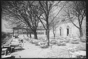 Meißen. Burgkeller, Garten