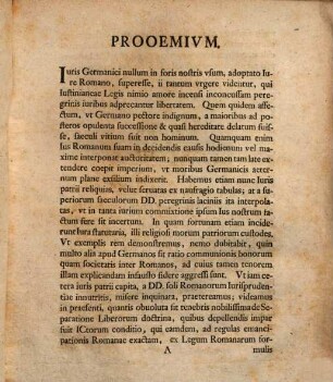 Hermanni Georgii Bv̈nekav I.V.L. De Separatione Liberorvm Disqvisitio Ivris Germanici Ac Lvbecensis