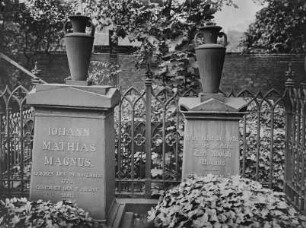 Familiengrab Mathias Magnus (1770-1821) und Carl Adolph Magnus