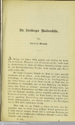 Die Freiberger Muldenflöße