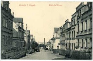 Oelsnitz. Glück - Auf - Straße