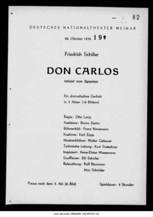 Don Carlos Infant von Spanien