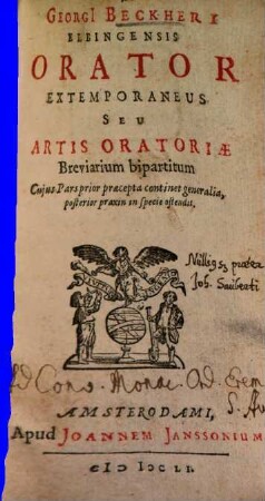 Orator extemporaneus