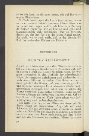 Mein Trauriges Gesicht