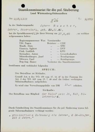 Ruscher, Johann