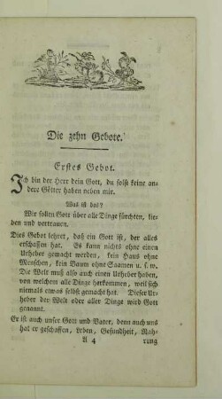 Die zehn Gebote