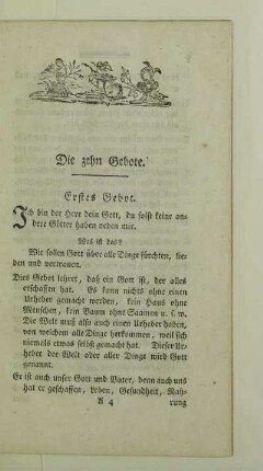 Die zehn Gebote