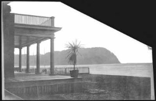 Seaside, Oregon. Moore Hotel and Tillamook Head