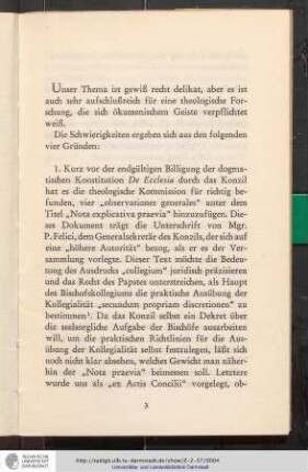 Calvin und Vaticanum II