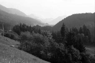 Walserschanz: Eingang zum Walsertal
