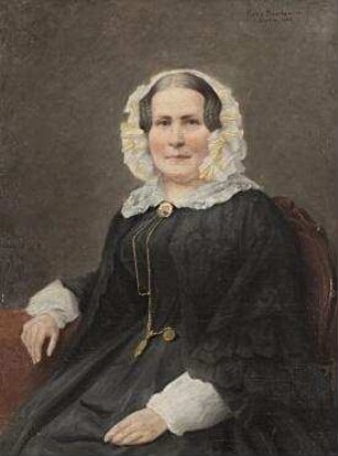 Portrait der Berliner Kaufmannsgattin Helene Menshausen
