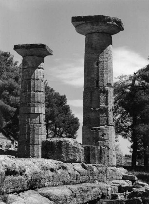 Olympia. Heraion (um 600ante). Südostecke