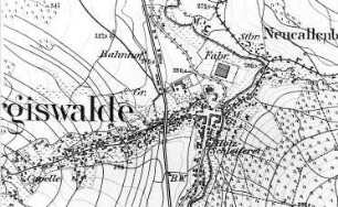 Schirgiswalde. Meßtischblatt, Sekt. Schirgiswalde, 1882