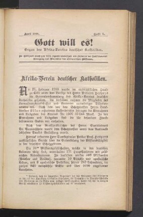 Heft 4. April 1908