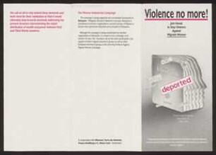Violence no more! Join Hands to Stop Violence Against Migrant Women