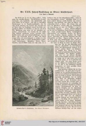 Die XXII. Jahres-Ausstellung im Wiener Künstlerhause, [1]