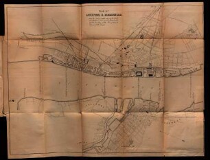 Plan of Liverpool & Birkenhead.
