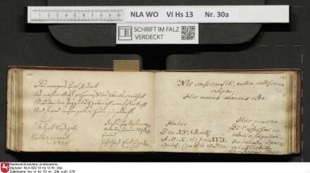 Stammbuch des U. J. Schrader aus Hannover