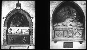 Padua, Santo, Grabmal des Gattamelata u. d. Donati