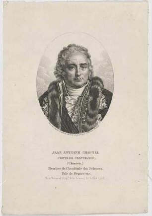 Bildnis des Jean Antoine Chaptal