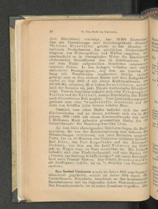 Das Seebad Cuxhaven wurde im Jahre 1815 vom Senator Abendroth gegründet, [...]