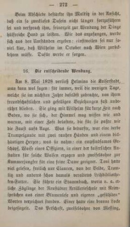 16. Die entscheidende Wendung