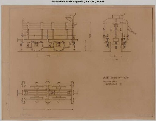 Selbstentlader Os 5t, Baujahr 1865