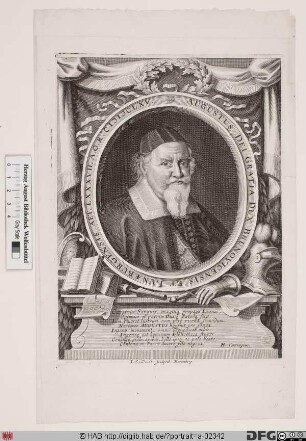 Bildnis August d. J., Herzog zu Braunschweig-Lüneburg-Wolfenbüttel (reg. 1635-66)