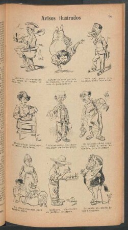 Avisos ilustrados