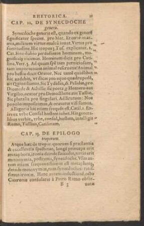 Cap. 12. De Synecdoche generis.