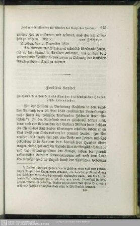 Zwölftes Kapitel. Zeschau´s Wirksamkeit als Minister des königlichen Hauses. Letzte Lebensjahre
