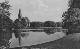 Leipzig: Johannapark und Lutherkirche