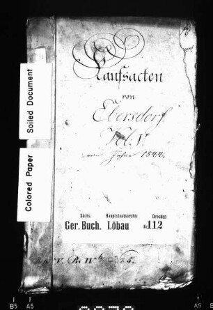 Kaufbuch von Ebersdorf (bei Löbau), Bd. 2