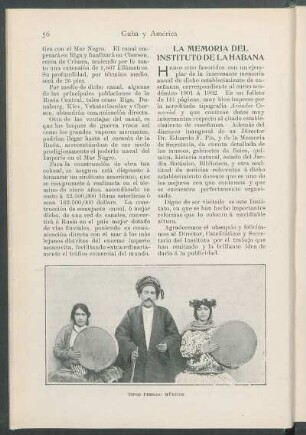 La memoria del Instituto de la Habana.