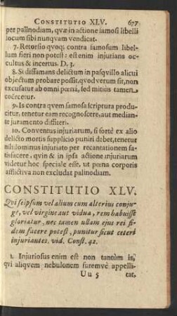 Constitutio XLV.