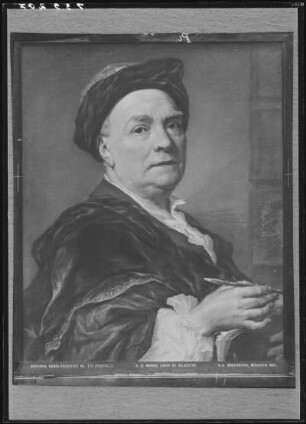 Bildnis des Oberhofmalers Louis de Silvestre