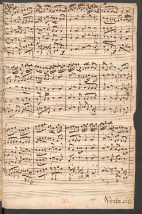 Es ist ein köstlich Ding geduldig sein; T (2), strings, bc; g-Moll