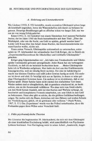 1. Frühe psychoanalytische Theorien