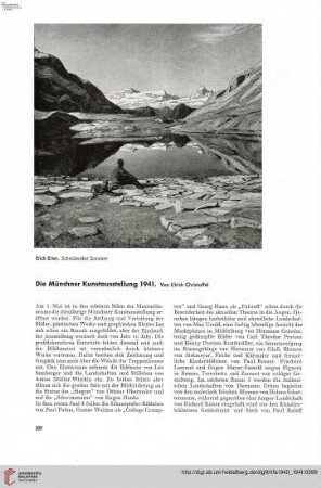 56: Die Münchner Kunstausstellung 1941