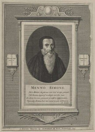 Bildnis des Menno Simons