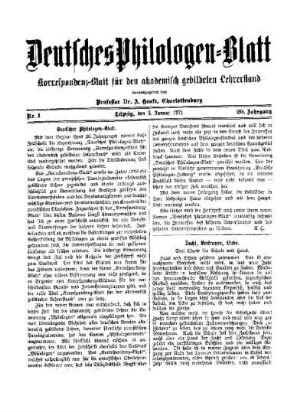 Deutsches Philologen-Blatt