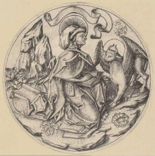 Der Evangelist Lukas (aus der Folge: Die vier Evangelsiten im Rund)